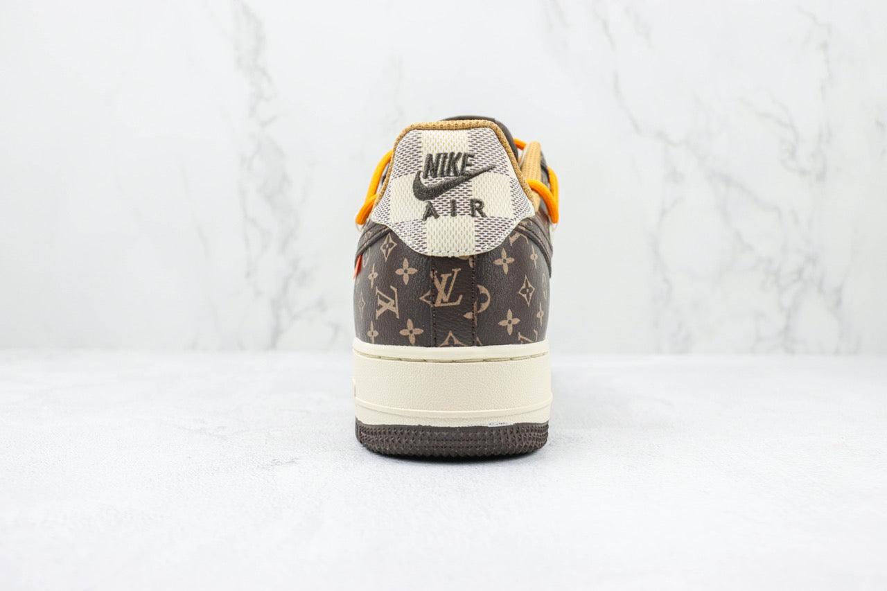 Custom Lv x Air Force 1 Low 07 CV1724-113 - sneakerhypesusa