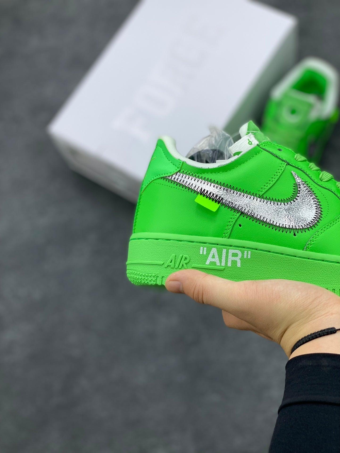 Custom Off Wht x Air Force 1 Low "Green" DX1419-300 - sneakerhypesusa