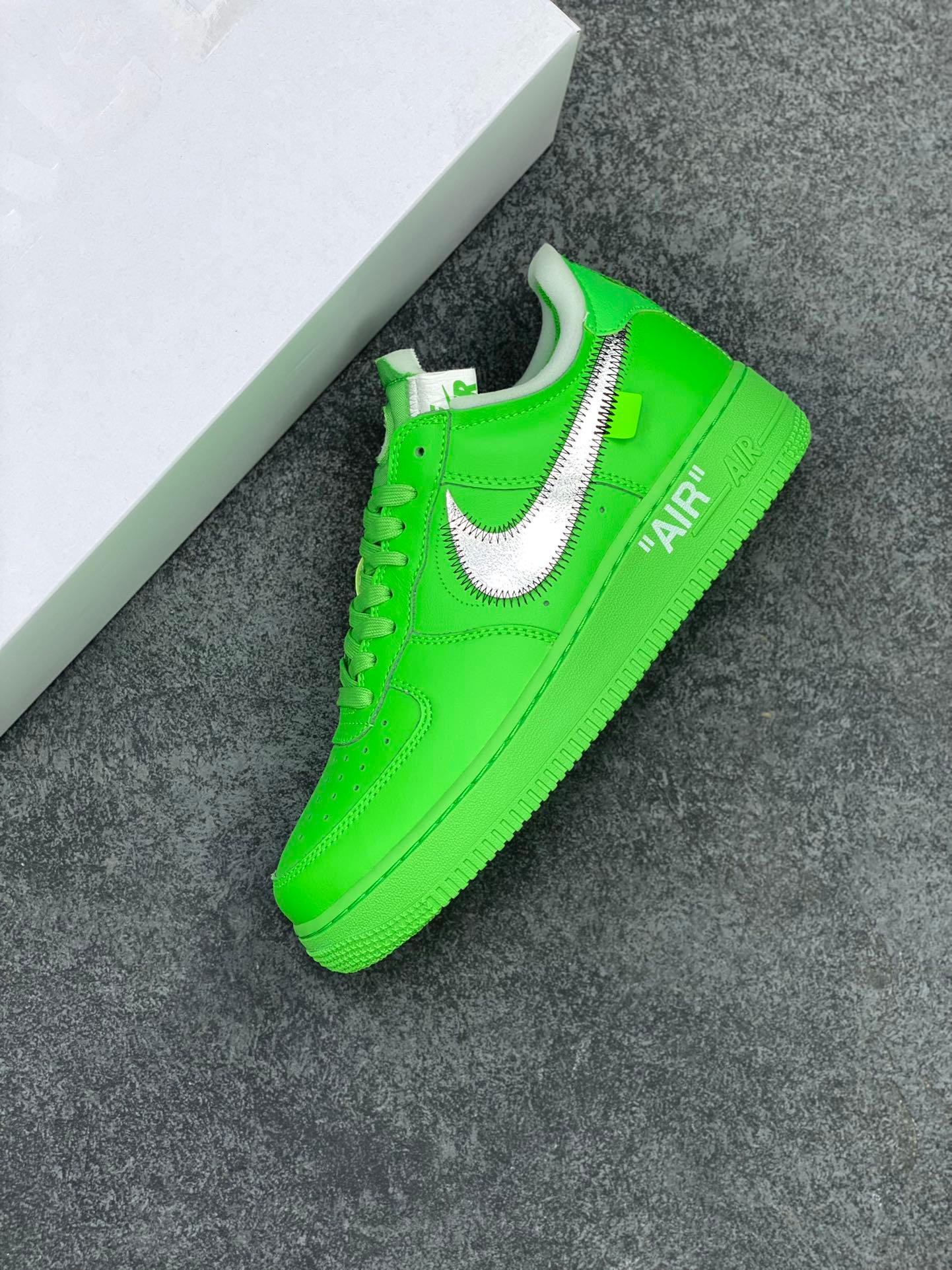Custom Off Wht x Air Force 1 Low "Green" DX1419-300 - sneakerhypesusa