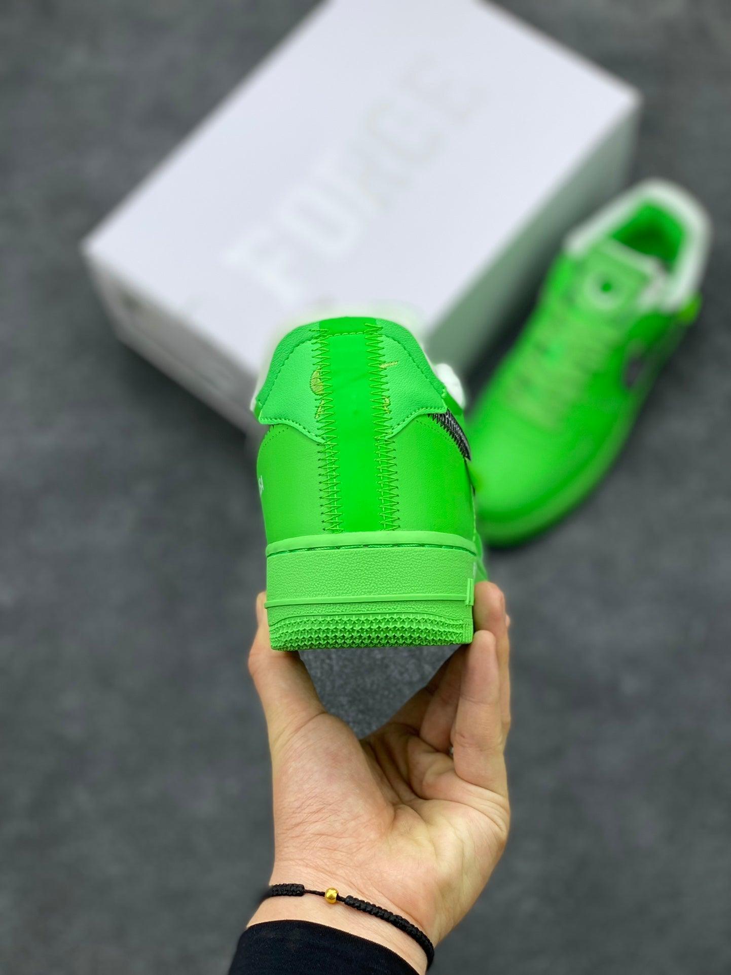 Custom Off Wht x Air Force 1 Low "Green" DX1419-300 - sneakerhypesusa