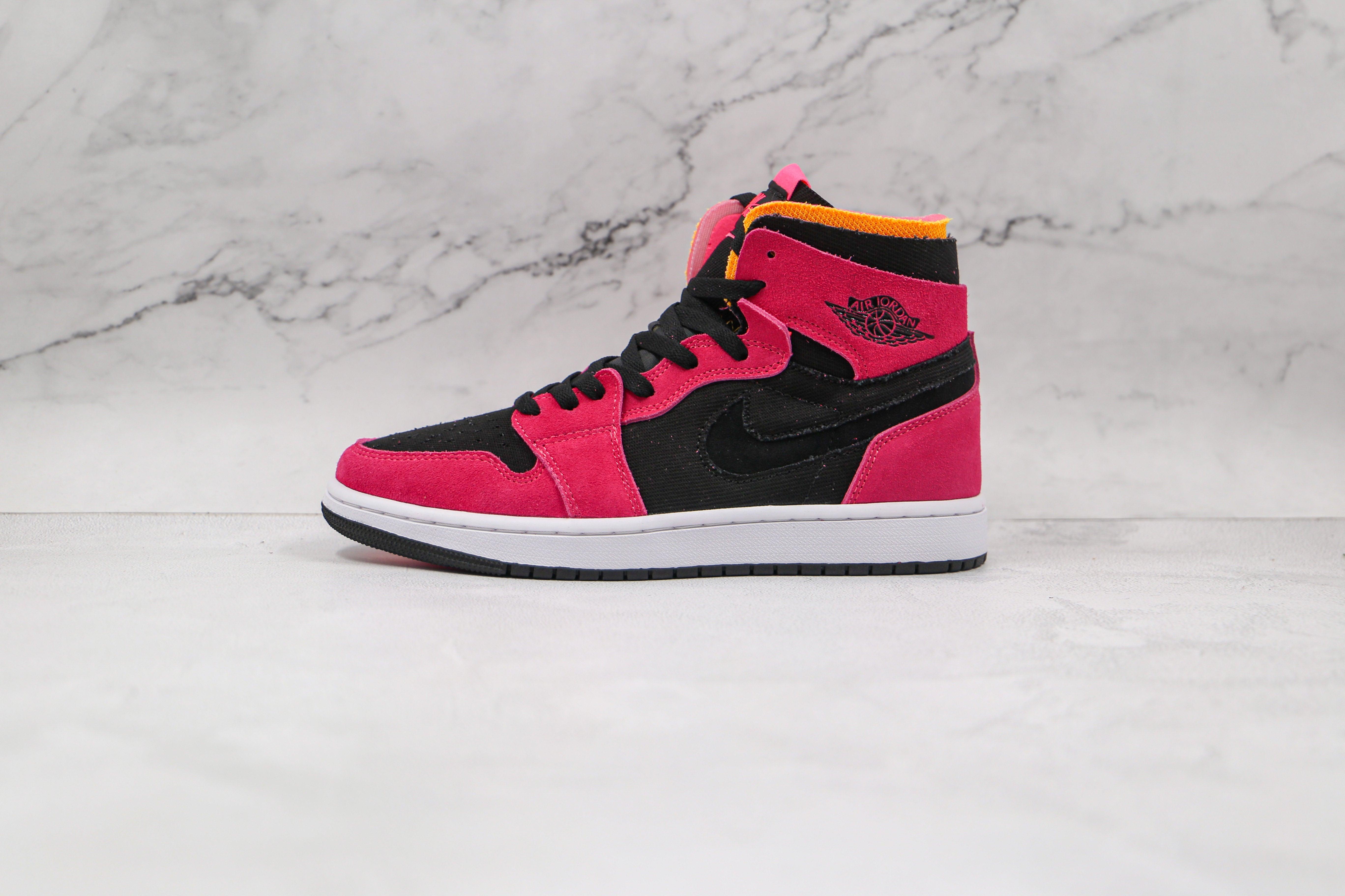 Custom RED Jordan 1 High Q Zoom Air ( Customs And Box ), Jordan 1 Sneakers Active - sneakerhypesusa