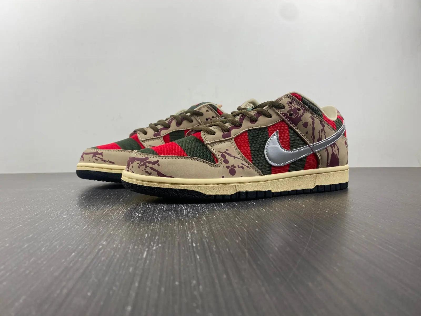 Custom SB Dunk Low “Freddy Krueger” - 1984brand