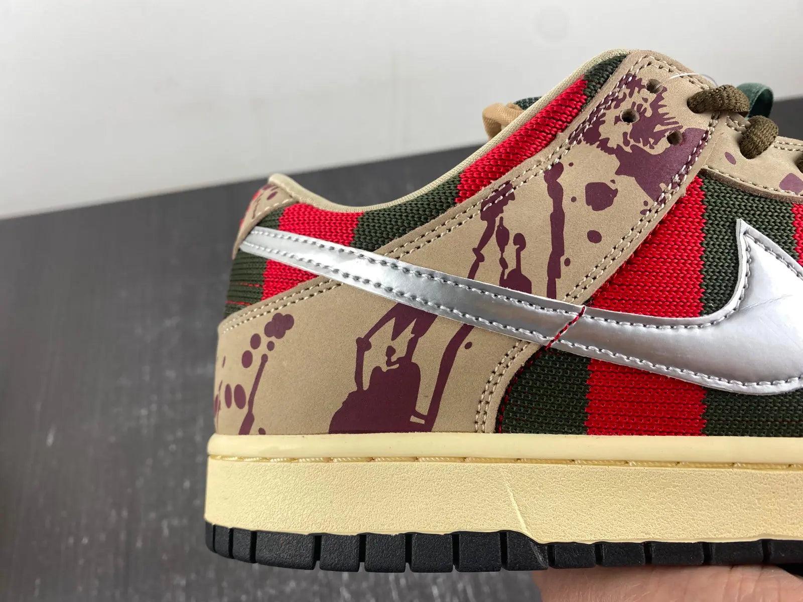 Custom SB Dunk Low “Freddy Krueger” - 1984brand