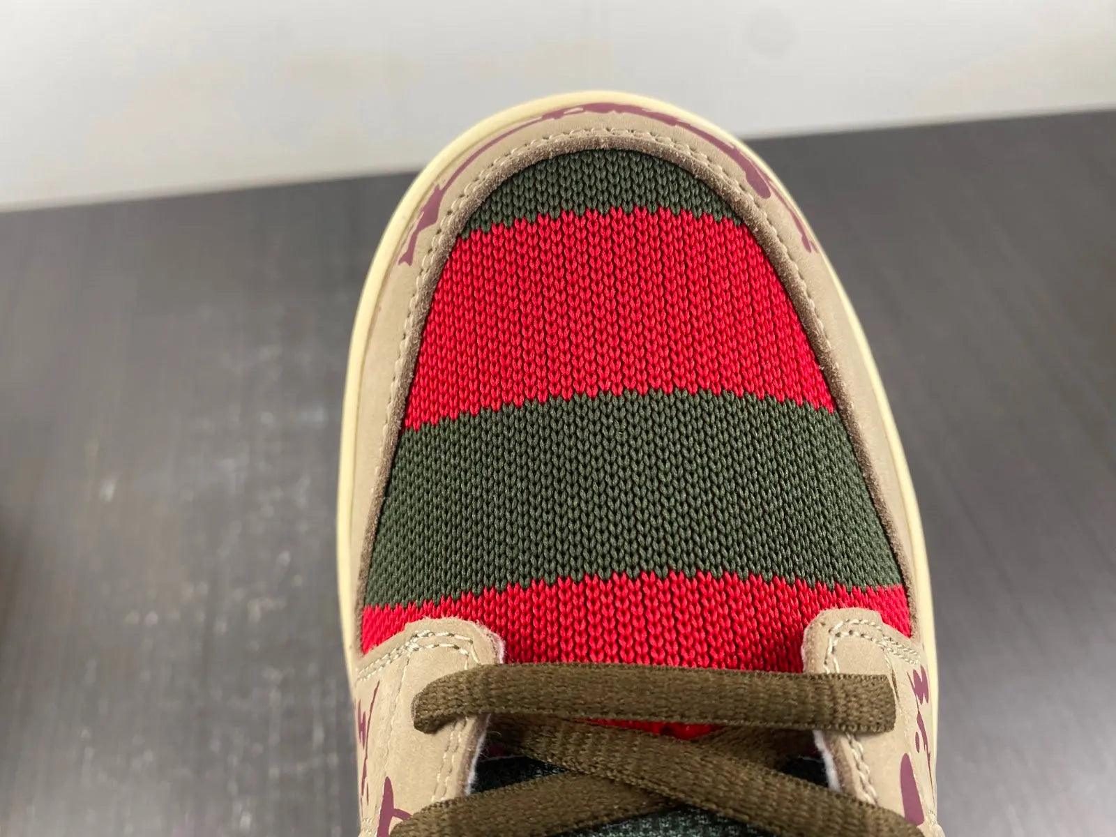 Custom SB Dunk Low “Freddy Krueger” - 1984brand