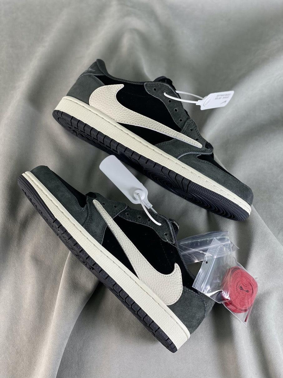 Custom Travis Scott x Fragment x Air Jordan 1 Low DM7866-001 - sneakerhypesusa