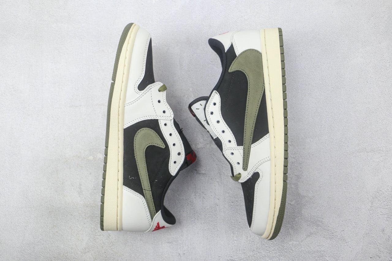 Custom Travis Scott x Fragment x Air Jordan 1 Low DZ4137 106 - sneakershuborg