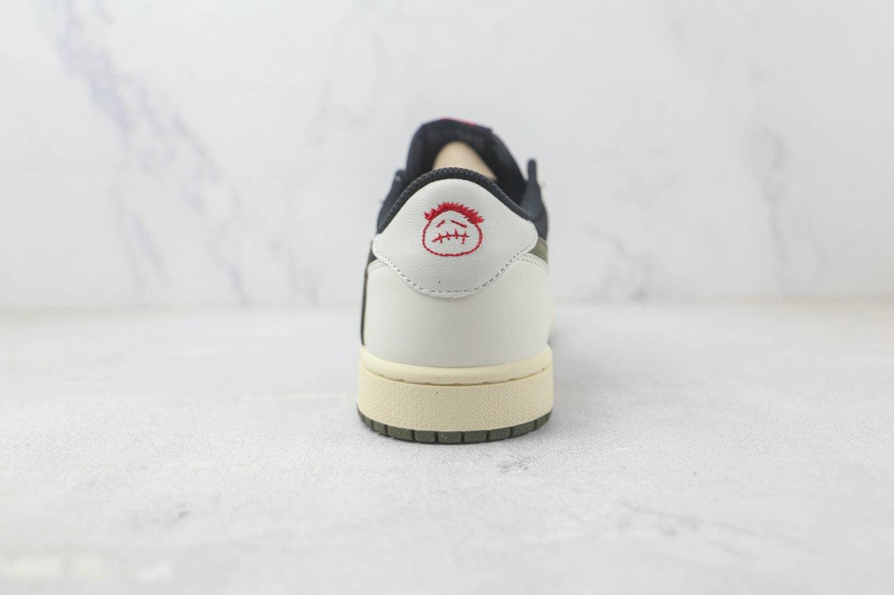 Custom Travis Scott x Fragment x Air Jordan 1 Low DZ4137 106 - sneakershuborg
