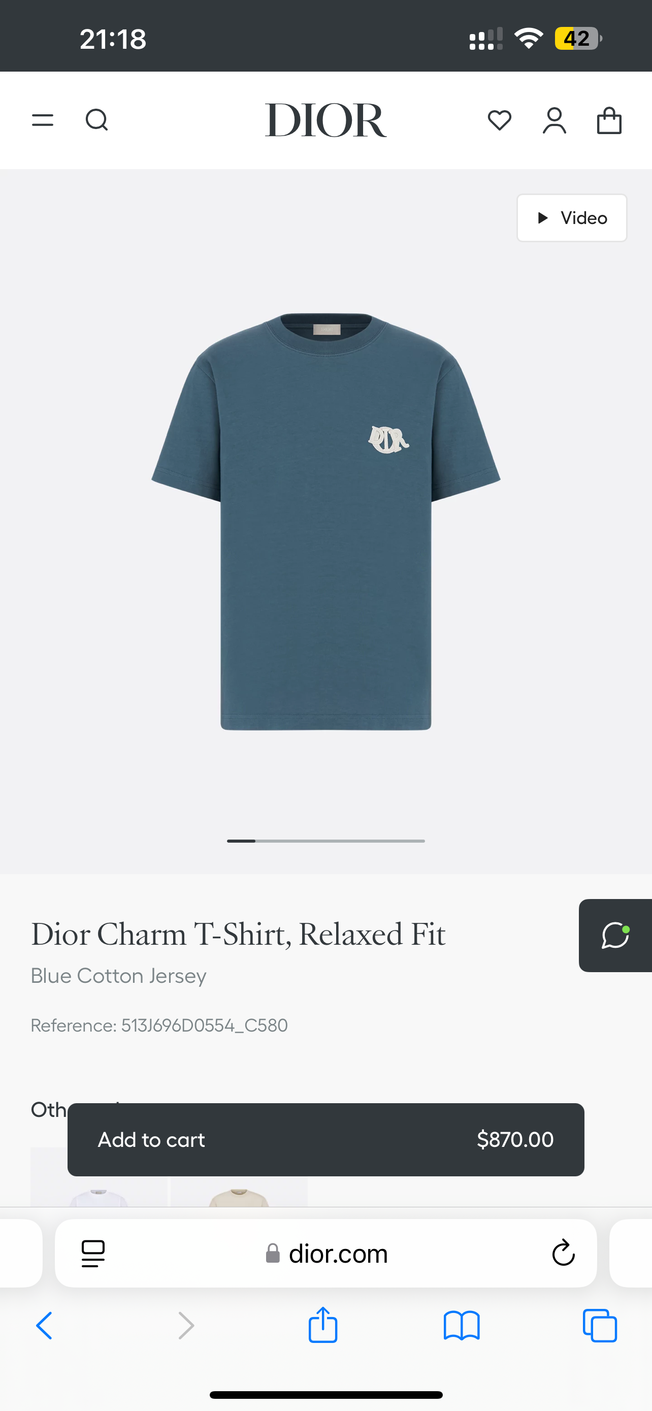 1984 - Christian Dior T-Shirt 0011