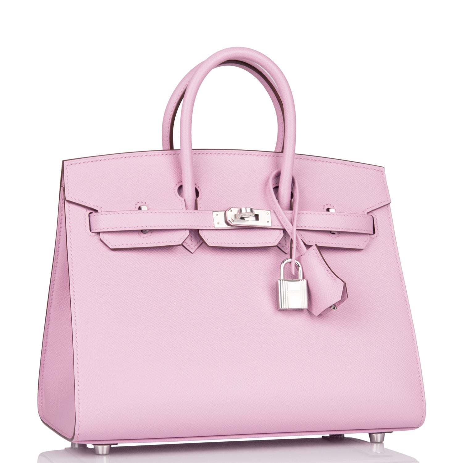 Birkin Sellier 25 Mauve Sylvestre Epsom Palladium Hardware Kilta bags