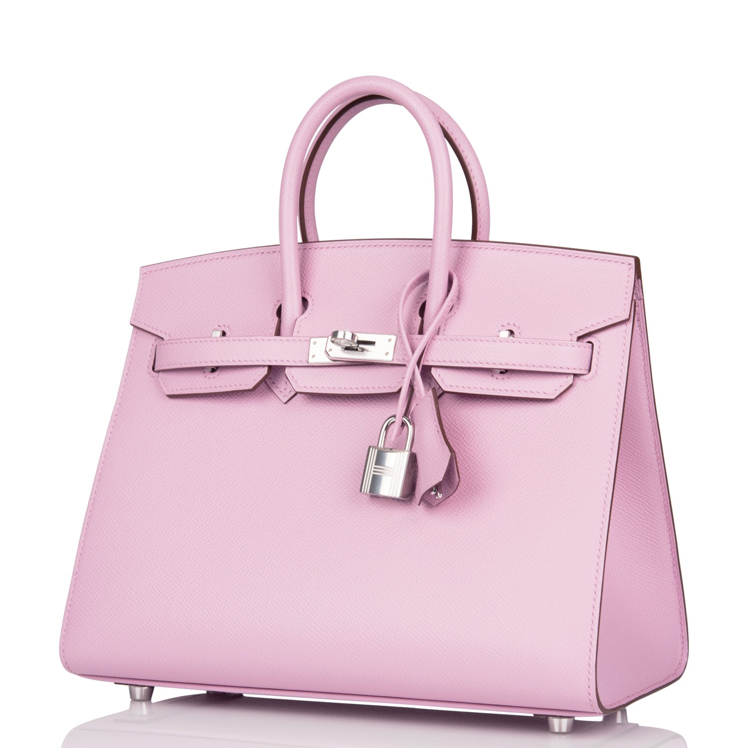 Birkin Sellier 25 Mauve Sylvestre Epsom Palladium Hardware Kilta bags