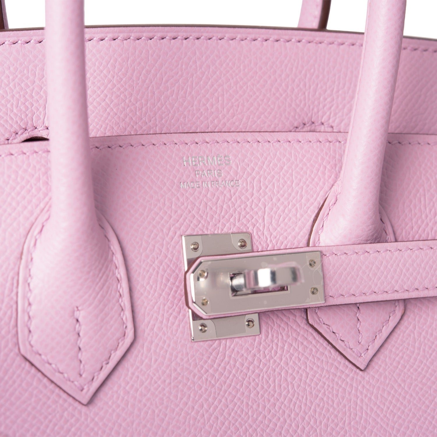 Birkin Sellier 25 Mauve Sylvestre Epsom Palladium Hardware Kilta bags