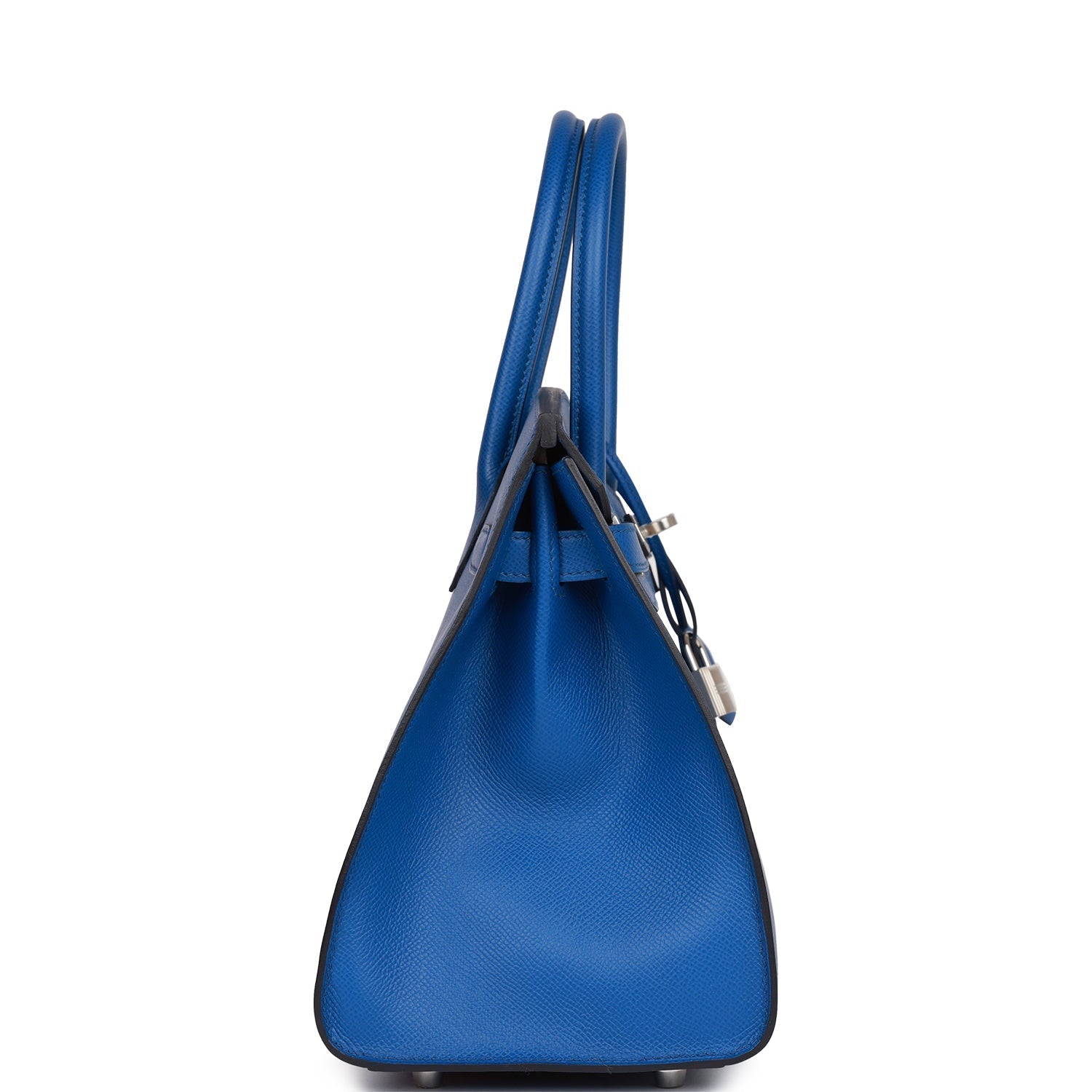 Birkin Sellier 30 Bleu France Epsom Palladium Hardware Kilta bags
