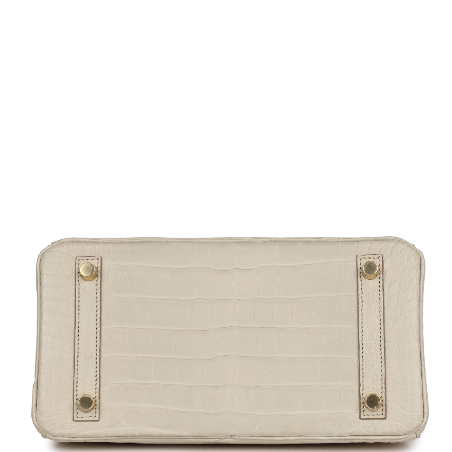 HRMS Birkin 25 Beton Matte Alligator Gold Hardware.