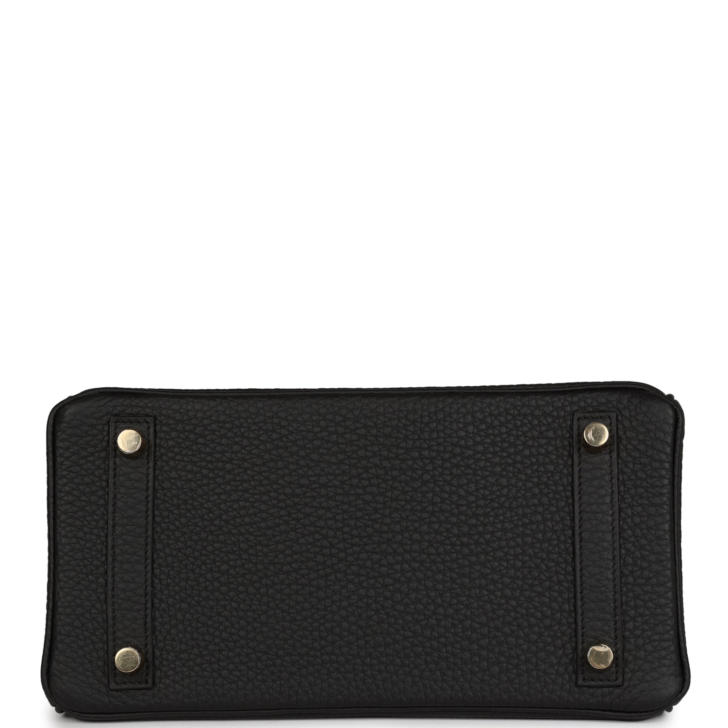 HRMS Birkin 25 Black Togo Gold Hardware.