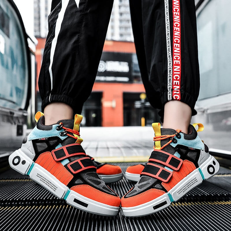 Sneakerhill 'Blaze Chromatic' Sneakers Colorful High top Sneakers - sneakerhillcom