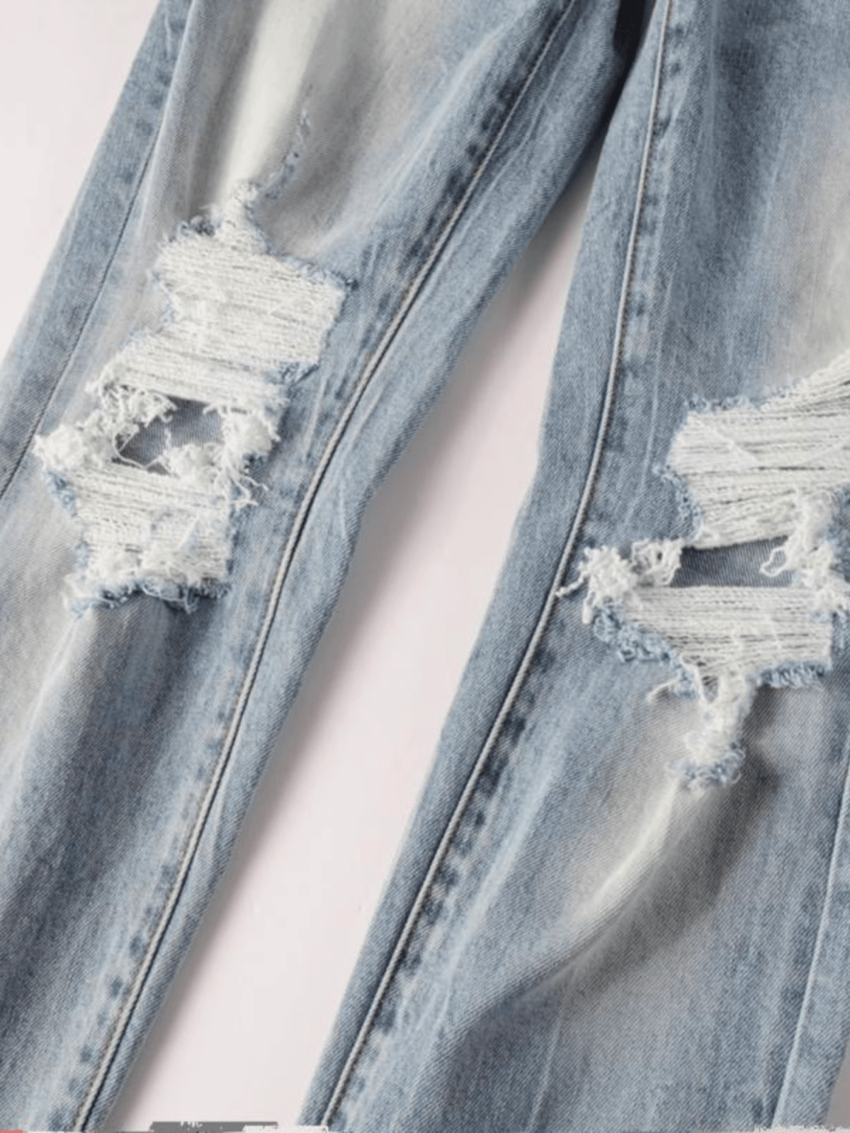 Light Blue Ripped Jeans