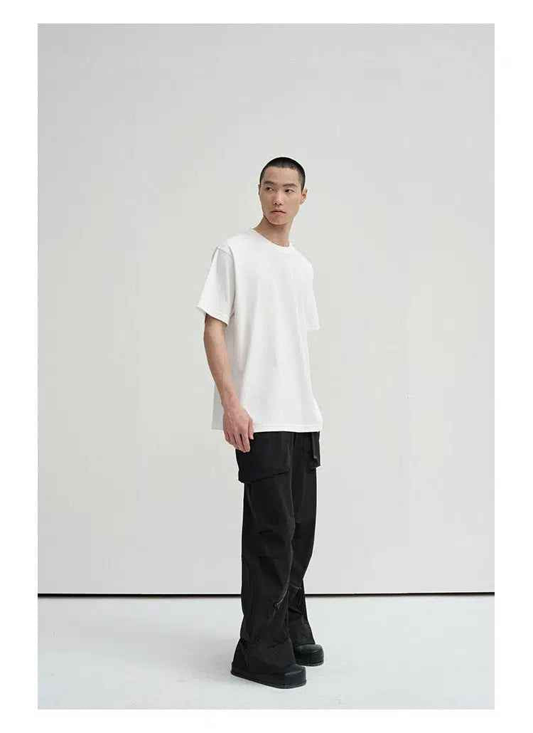 Zippered Track Shorts & Pants Set