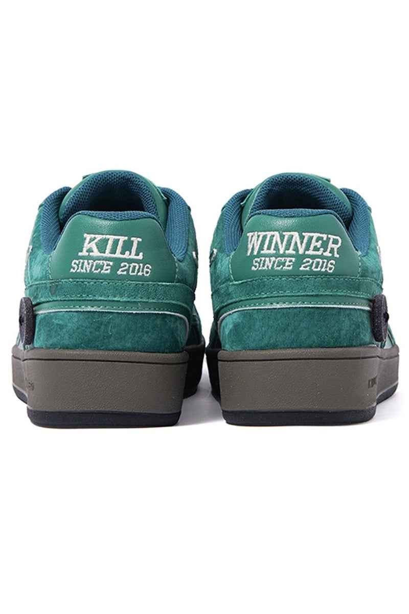 Suede Low-Top Sneakers Green