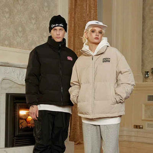 Zip-Up Winter Puffer Jacket