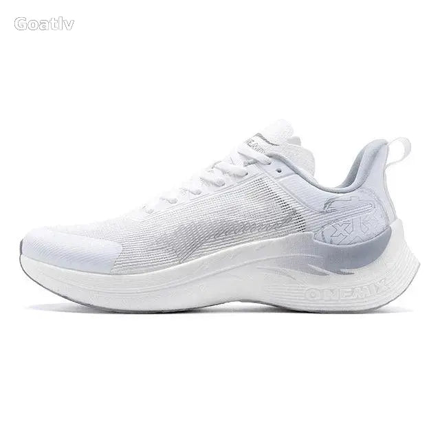 ONEMIX White Trail Running Shoes - Goatlv