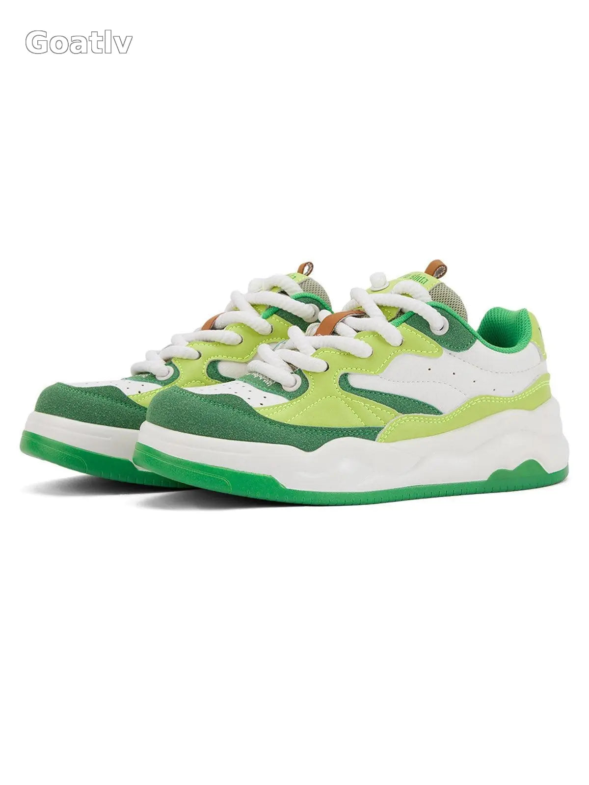 Panda Chunky Sole Sneakers - Goatlv