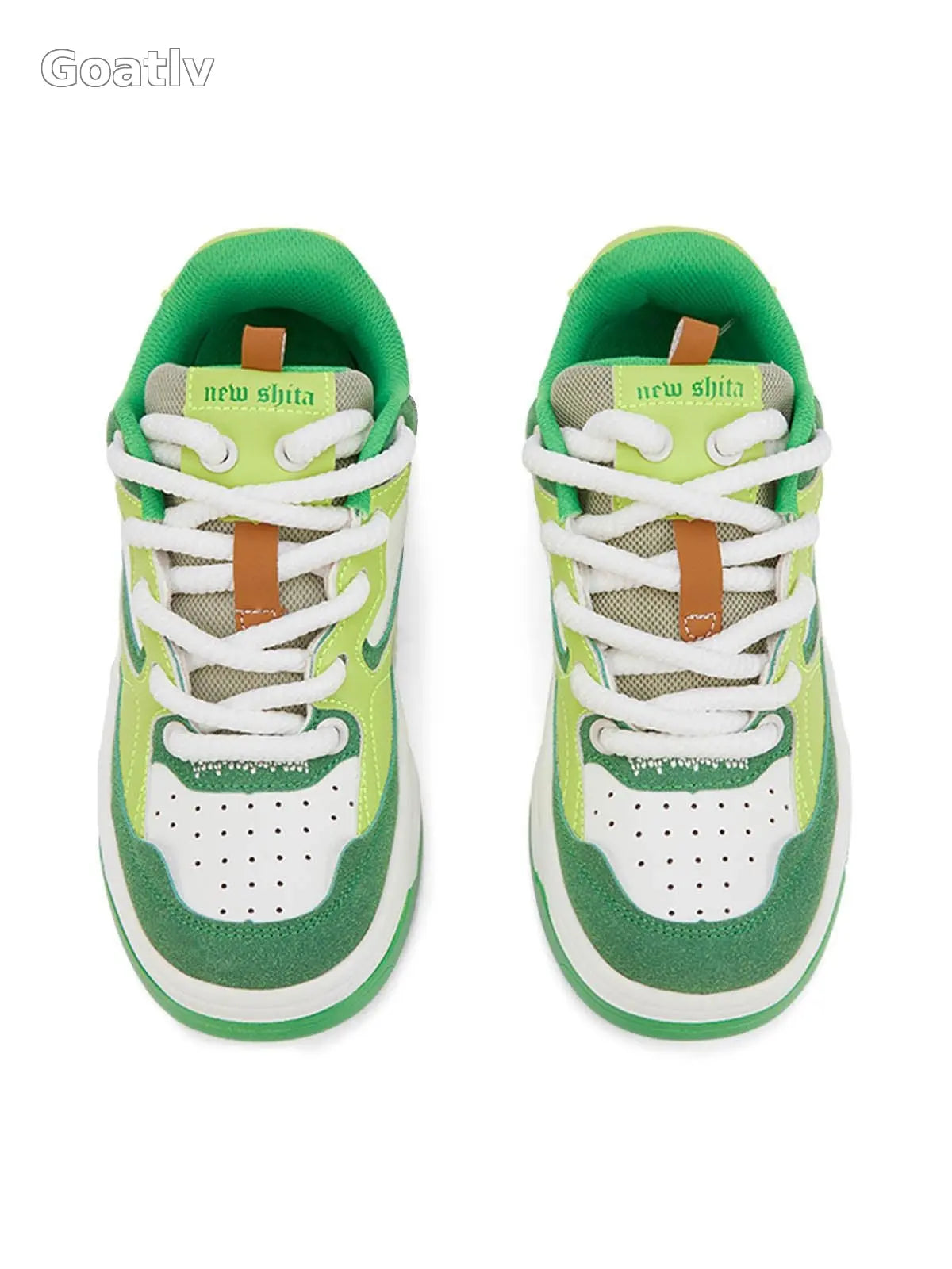 Panda Chunky Sole Sneakers - Goatlv