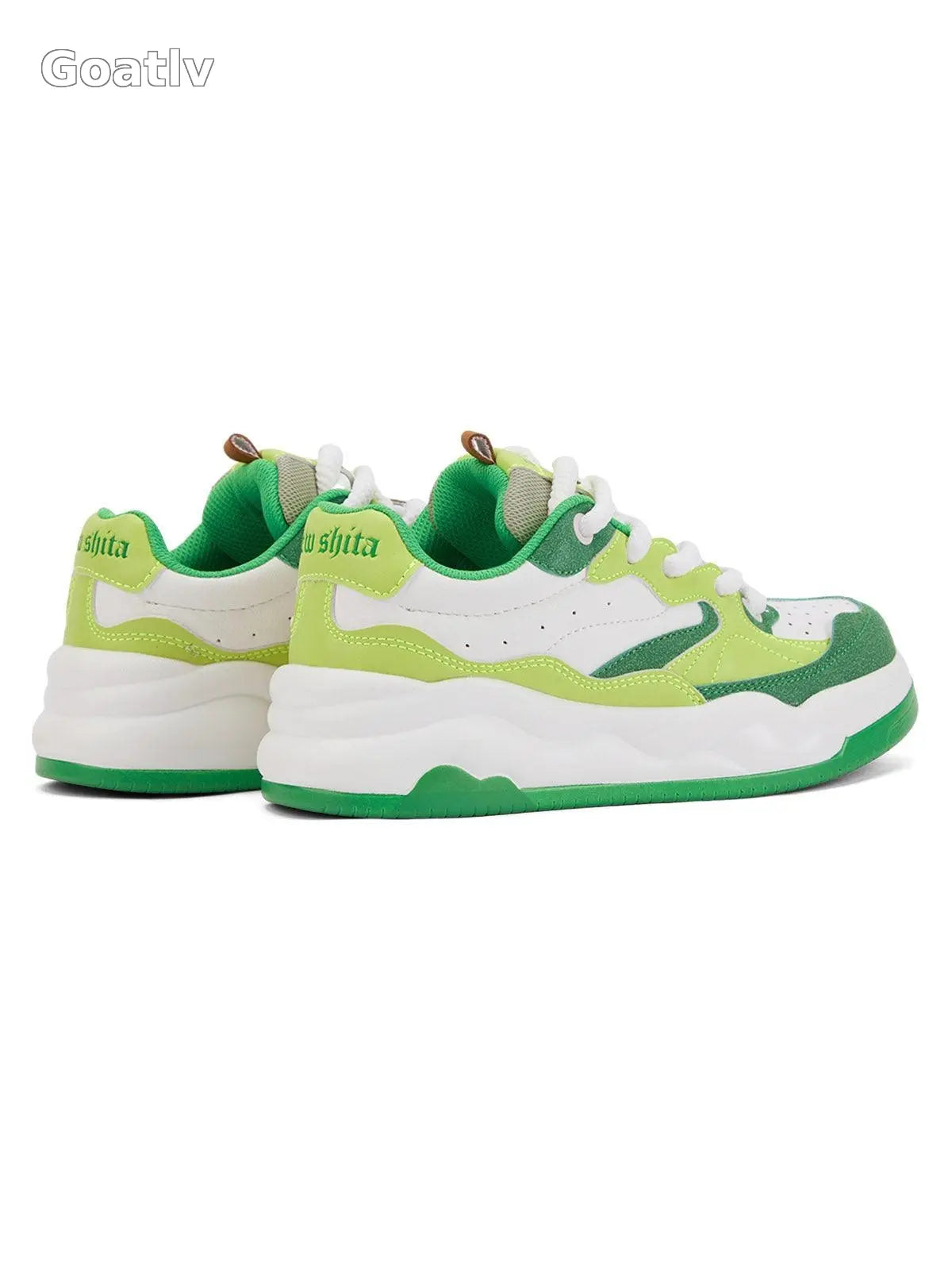 Panda Chunky Sole Sneakers - Goatlv