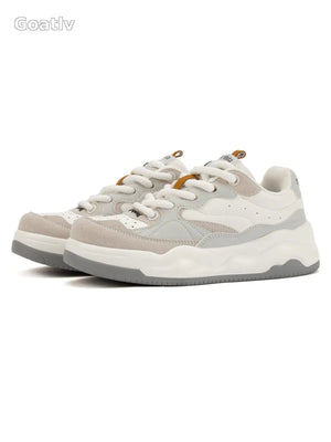 Panda Chunky Sole Sneakers - Goatlv