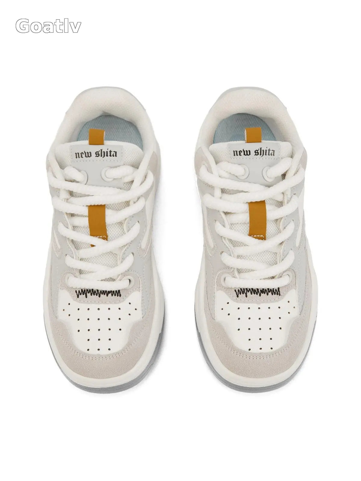 Panda Chunky Sole Sneakers - Goatlv