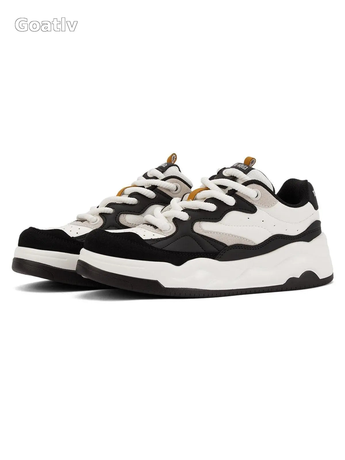 Panda Chunky Sole Sneakers - Goatlv