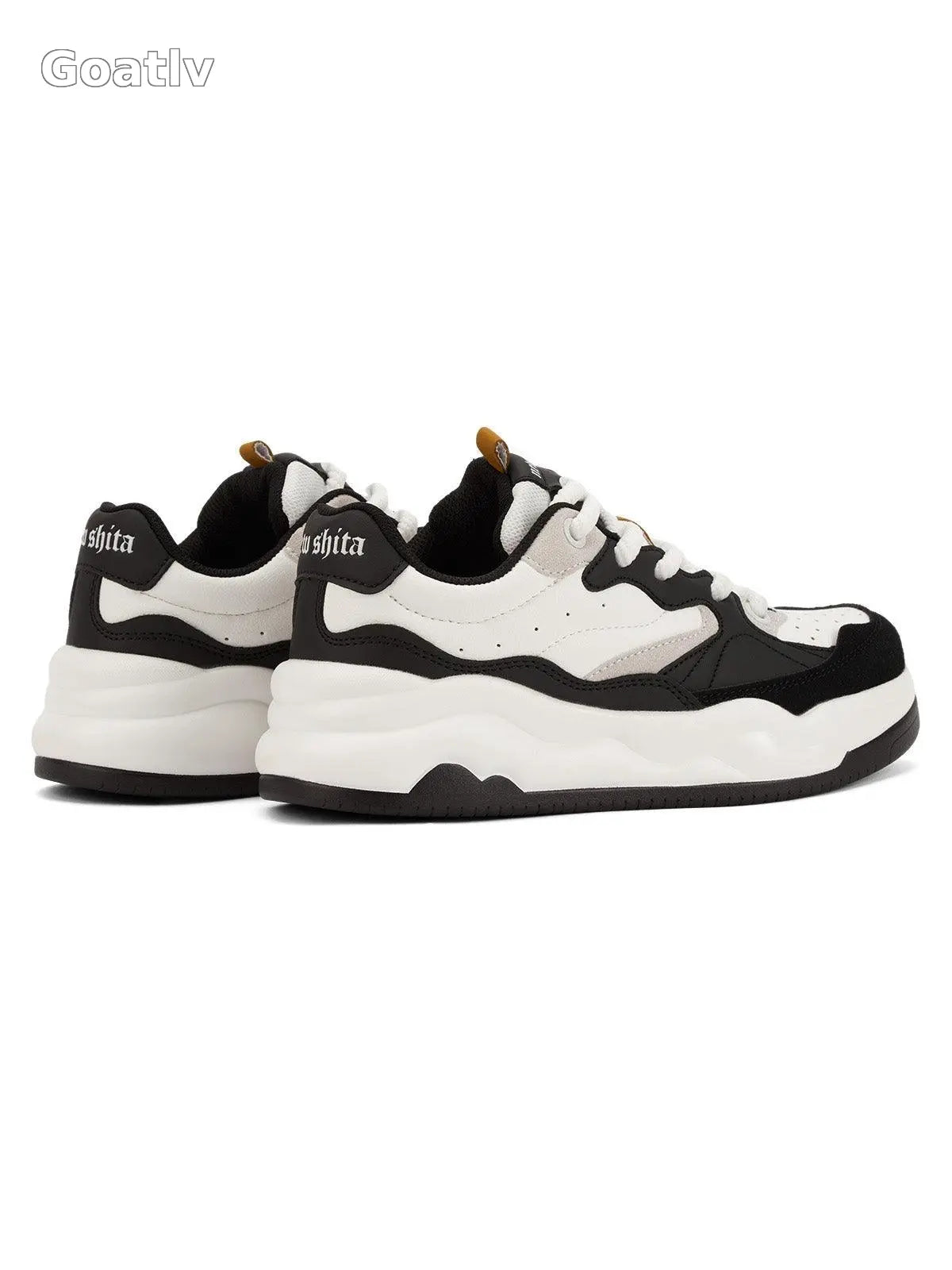 Panda Chunky Sole Sneakers - Goatlv