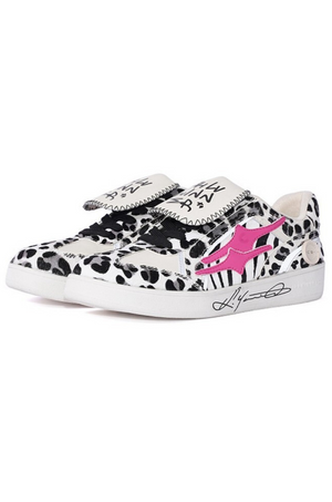 Animal Pattern Velcro Sneakers