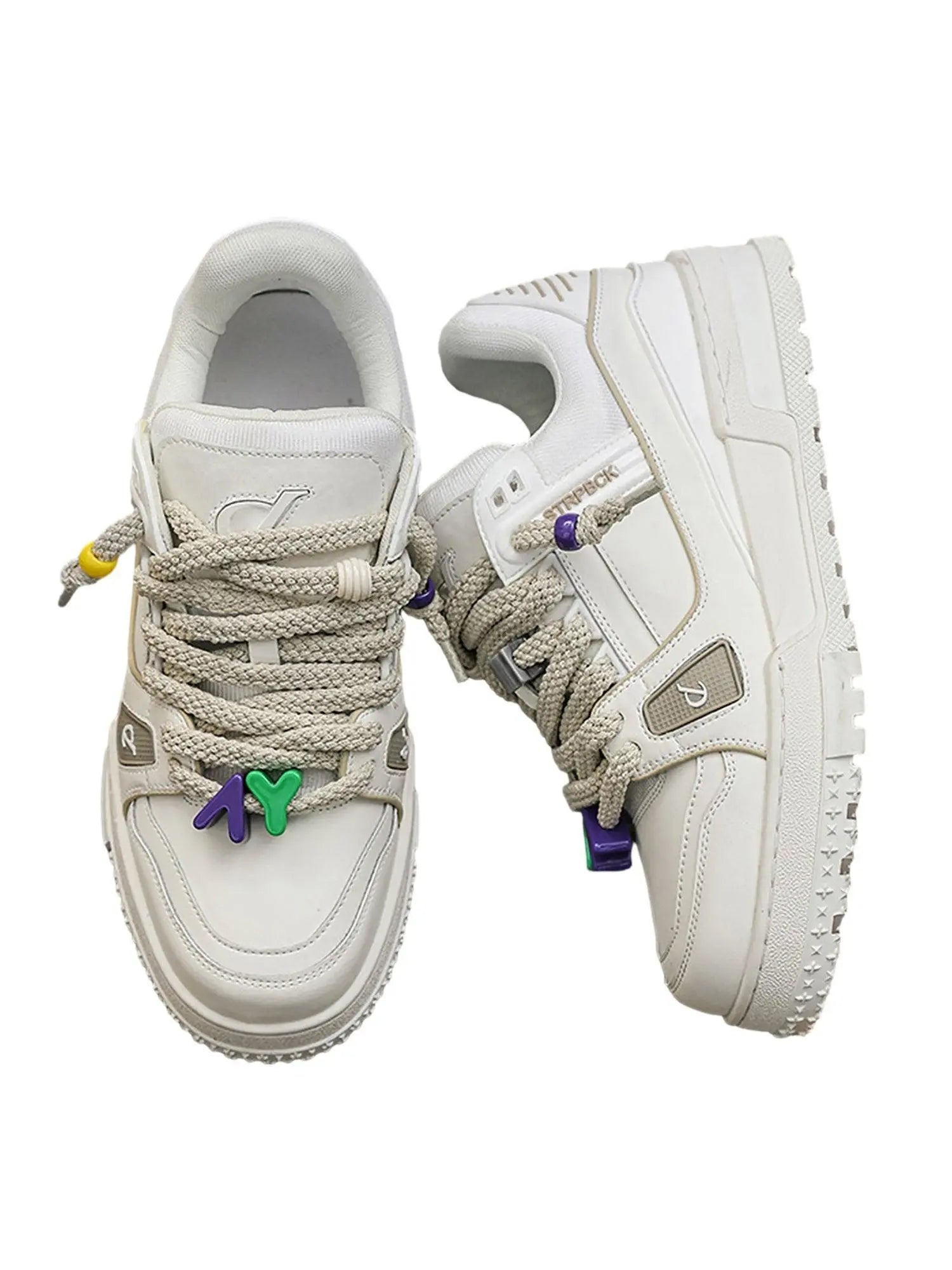 Retro Chunky Sole Sneakers - Goatlv