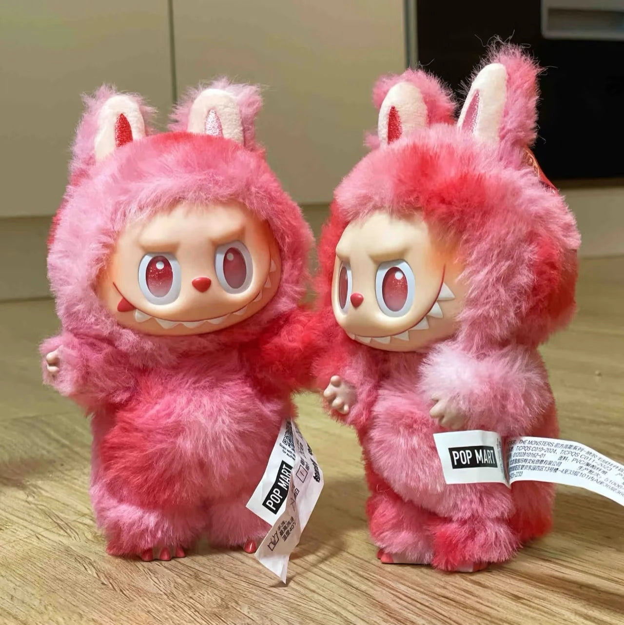 Labubu 17cm Heartbeat Macaron Face Series Blind Box - Handmade Mini Figure, Mystery Collectible Toy Surprise Gift - Goatlv