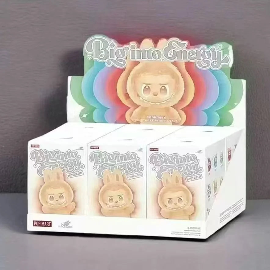Labubu 17cm Heartbeat Macaron Face Series Blind Box - Handmade Mini Figure, Mystery Collectible Toy Surprise Gift - Goatlv