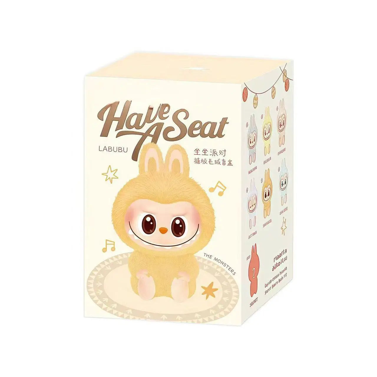 Labubu 17cm Heartbeat Macaron Face Series Blind Box - Handmade Mini Figure, Mystery Collectible Toy Surprise Gift - Goatlv