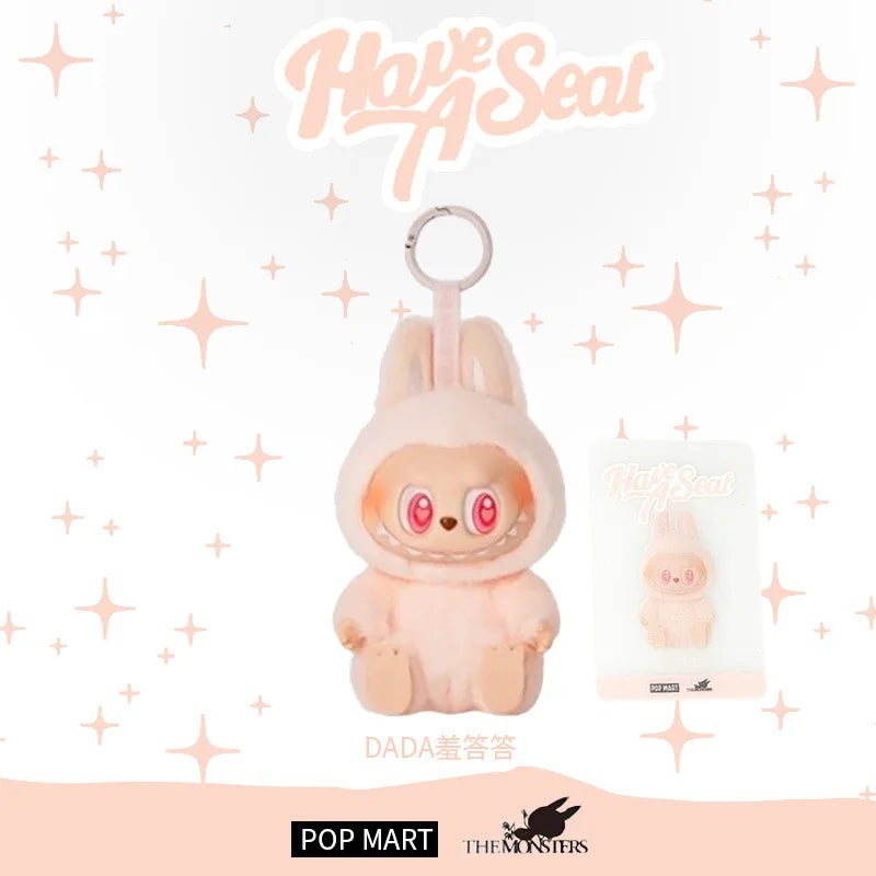 Blind Box Labub Heartbeat Macaron Enamel The Monsters Face Pvc Figurine Tabletop Ornament Kawaii Doll Kid Birthday Gift - Goatlv