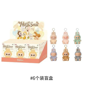 Labubu 17cm Heartbeat Macaron Face Series Blind Box - Handmade Mini Figure, Mystery Collectible Toy Surprise Gift - Goatlv