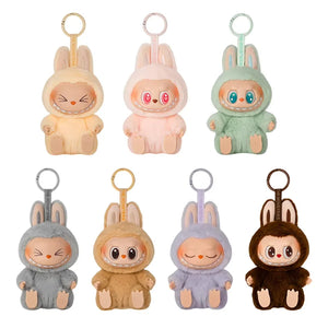 Blind Box Labub Heartbeat Macaron Enamel The Monsters Face Pvc Figurine Tabletop Ornament Kawaii Doll Kid Birthday Gift - Goatlv