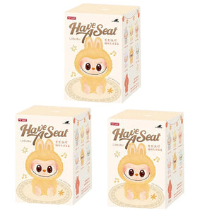 Blind Box Labub Heartbeat Macaron Enamel The Monsters Face Pvc Figurine Tabletop Ornament Kawaii Doll Kid Birthday Gift - Goatlv