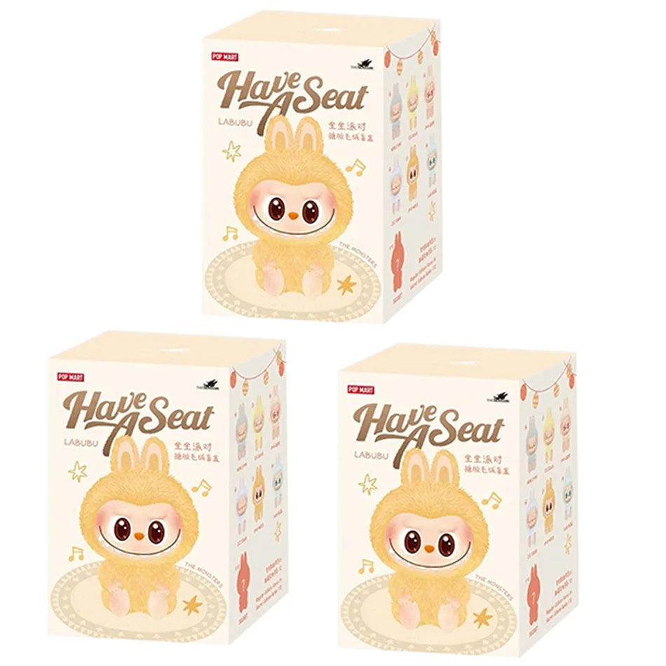 Blind Box Labub Heartbeat Macaron Enamel The Monsters Face Pvc Figurine Tabletop Ornament Kawaii Doll Kid Birthday Gift - Goatlv