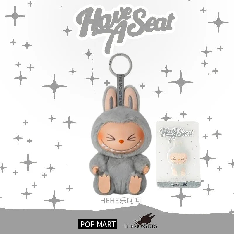 Blind Box Labub Heartbeat Macaron Enamel The Monsters Face Pvc Figurine Tabletop Ornament Kawaii Doll Kid Birthday Gift - Goatlv