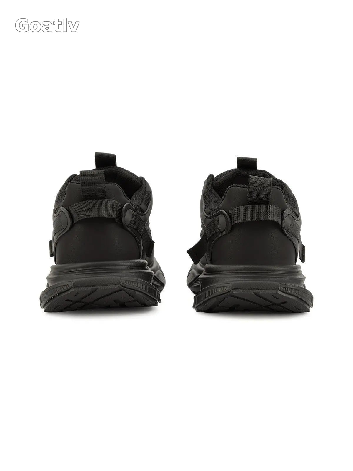 Sneakerhub Black Warrior Mesh Rap Sneakers - 2087 - Goatlv