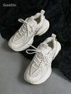 Sneakerhub Black Warrior Mesh Rap Sneakers - 2087 - Goatlv