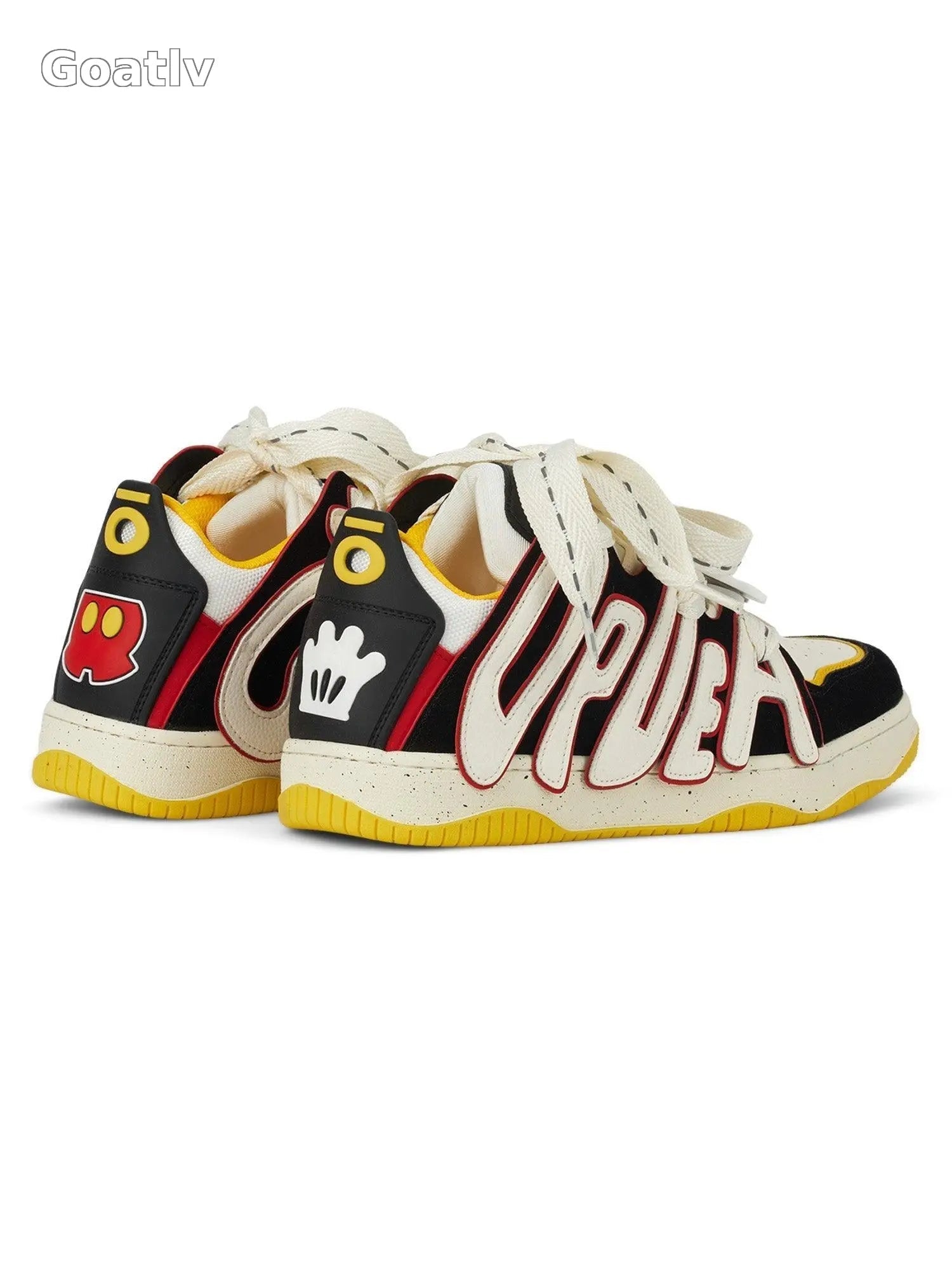 Sneakerhub Design Color Block Letter Shoes - 1865 - Goatlv