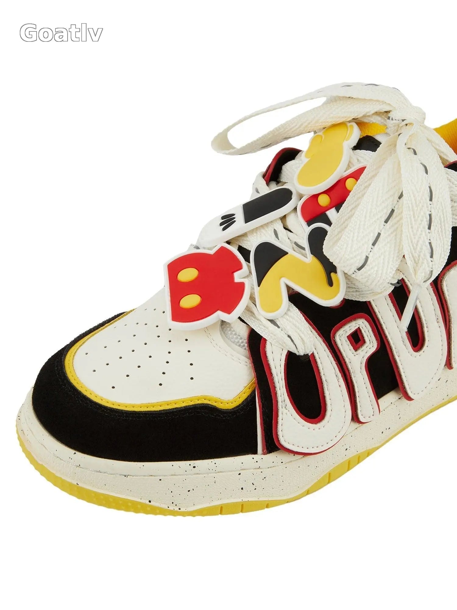 Sneakerhub Design Color Block Letter Shoes - 1865 - Goatlv