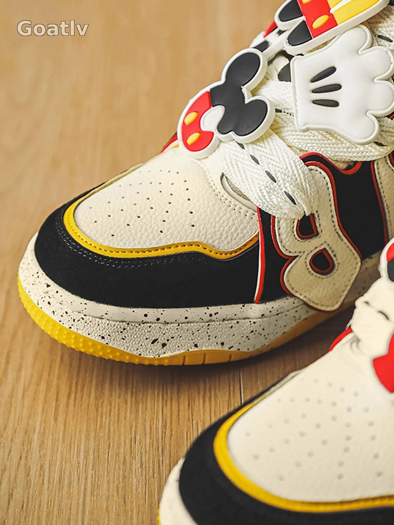 Sneakerhub Design Color Block Letter Shoes - 1865 - Goatlv