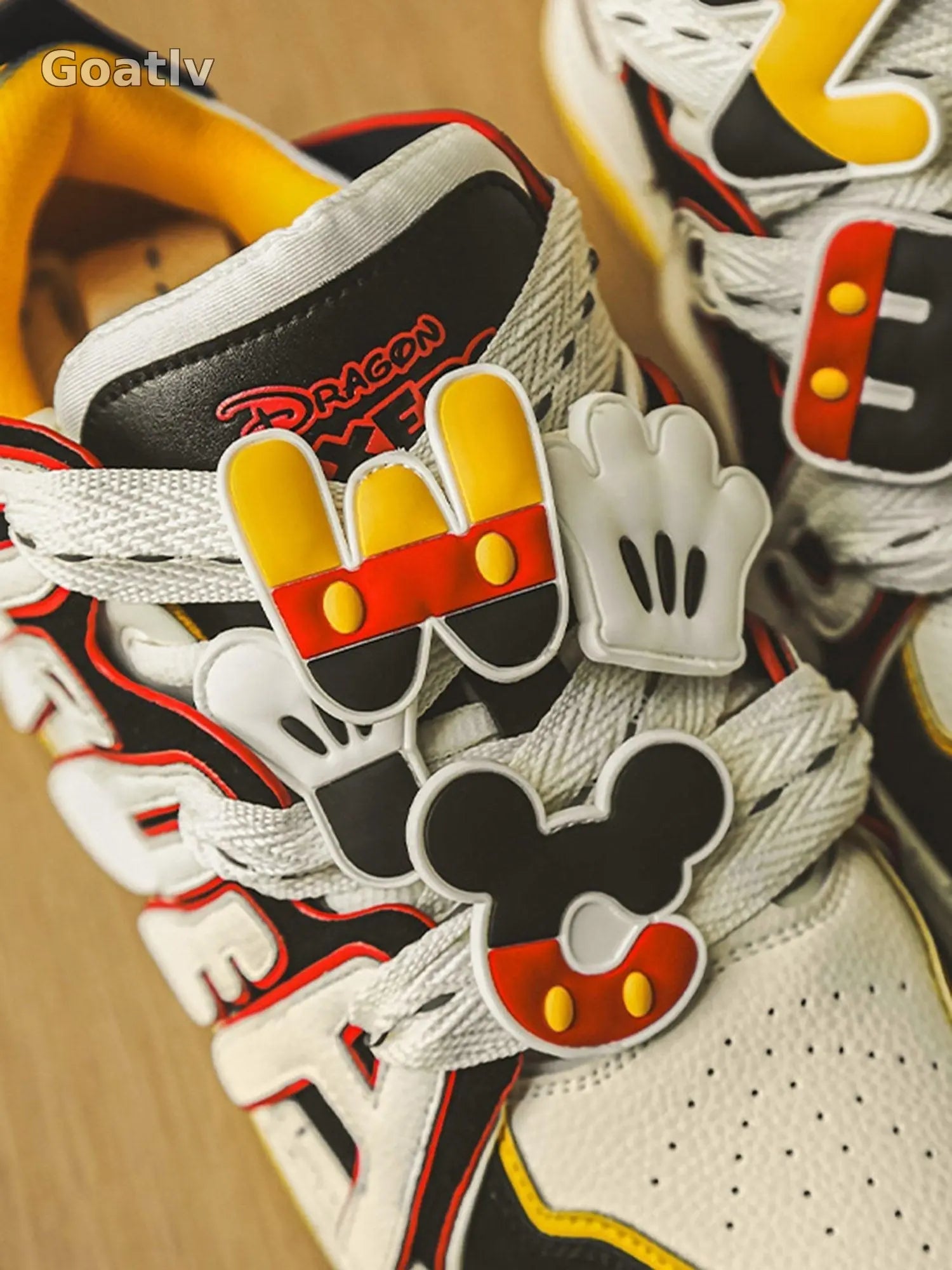 Sneakerhub Design Color Block Letter Shoes - 1865 - Goatlv