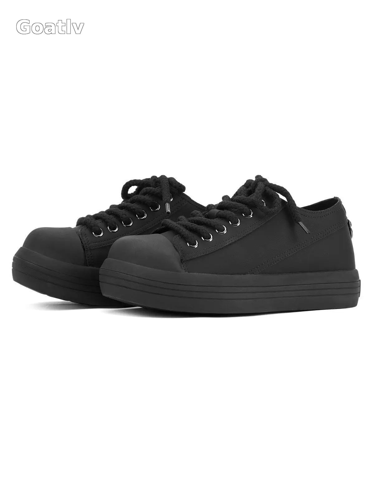 Sneakerhub Retro Round Toe Casual Shoes - Goatlv