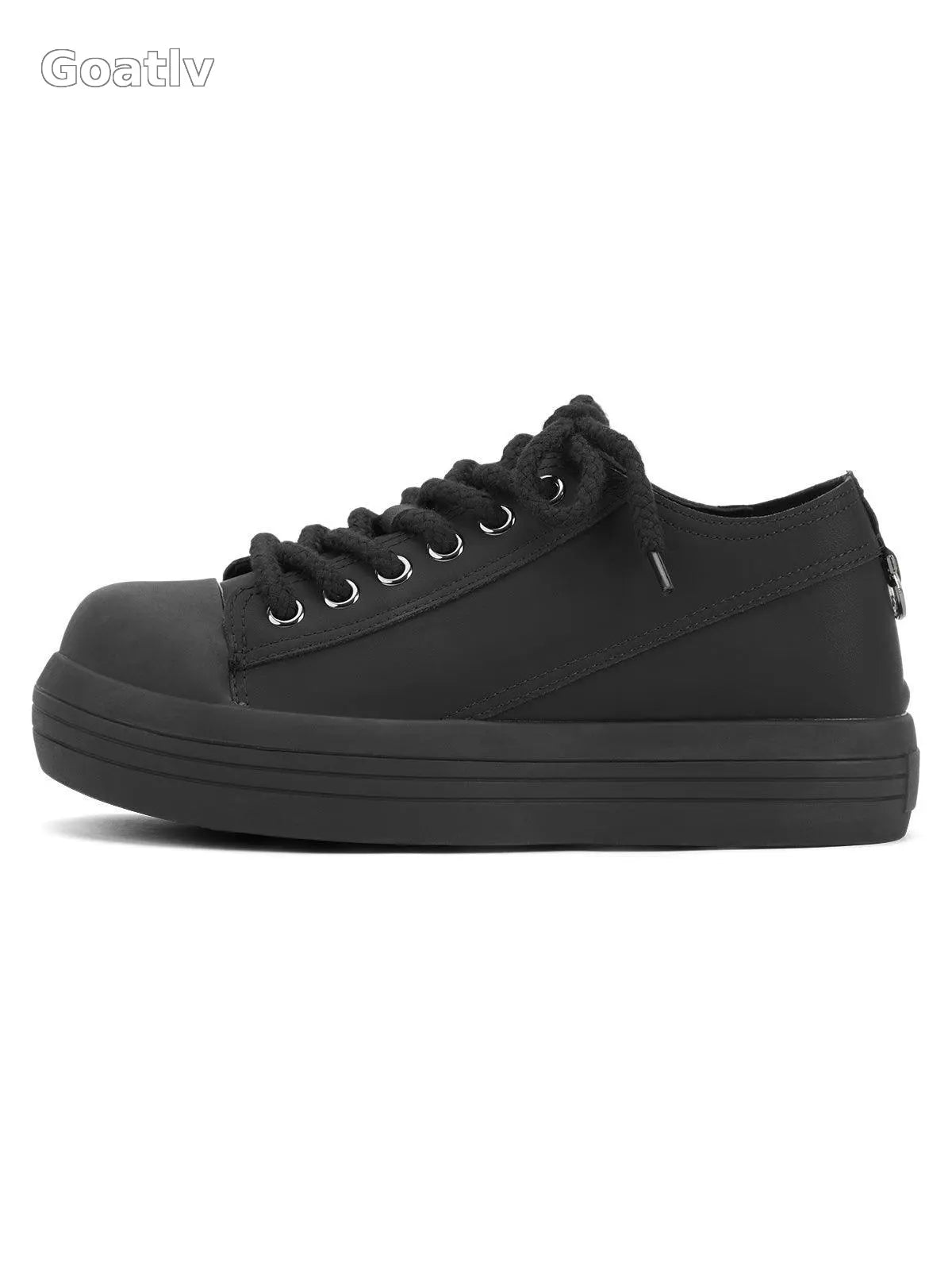 Sneakerhub Retro Round Toe Casual Shoes - Goatlv